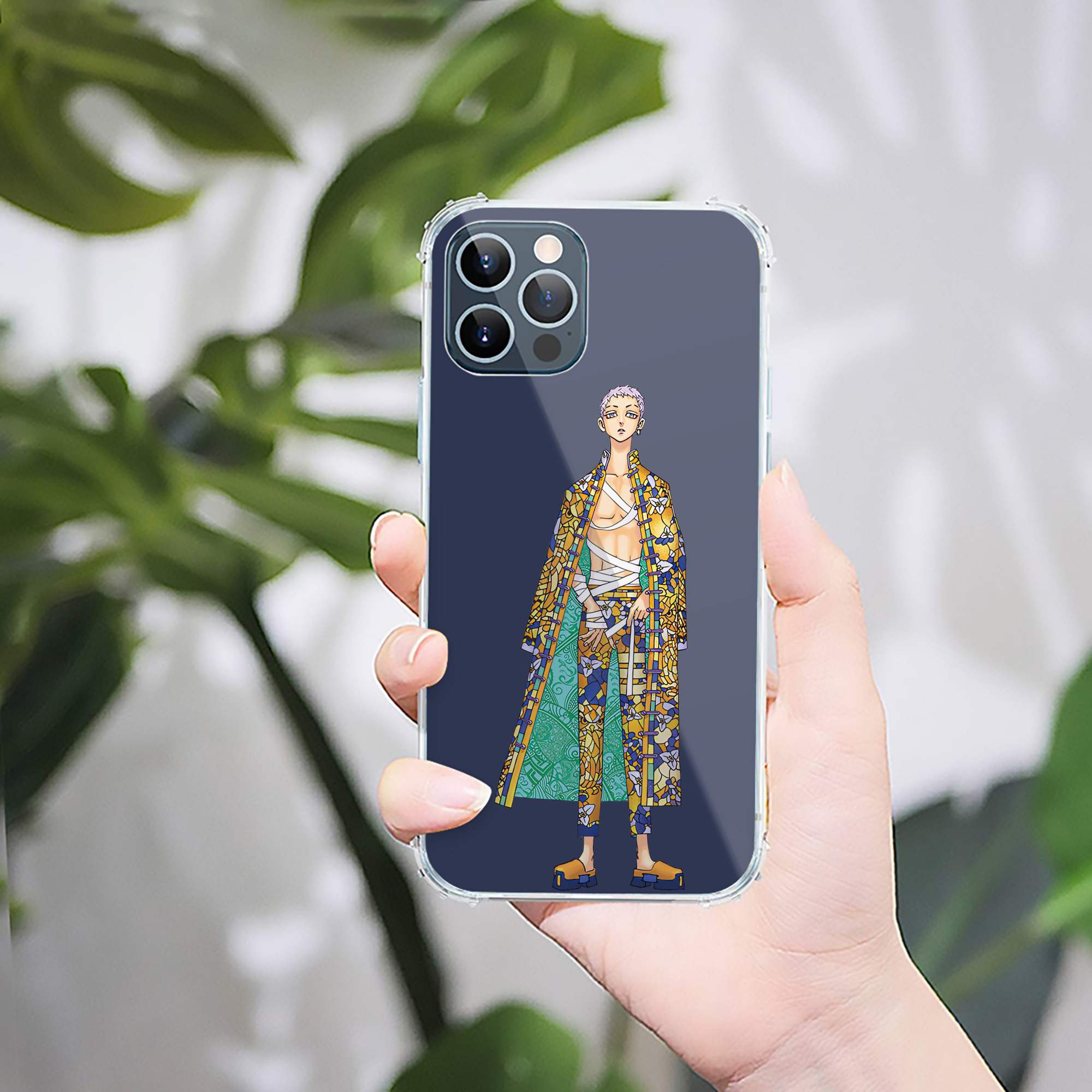 （画像用） 東京リベンジャーズ Tokyo Revengers 【iPhone 12シリーズ対応】透明スマホケース（クリアソフトケース）